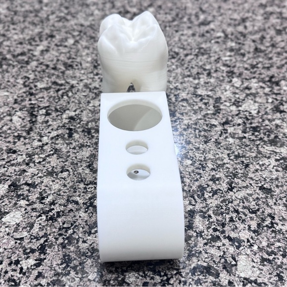 3D Printed Toothpaste & Brush Holder. - Picture 4 of 9